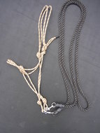 Cross-rope-bridle met teugels
